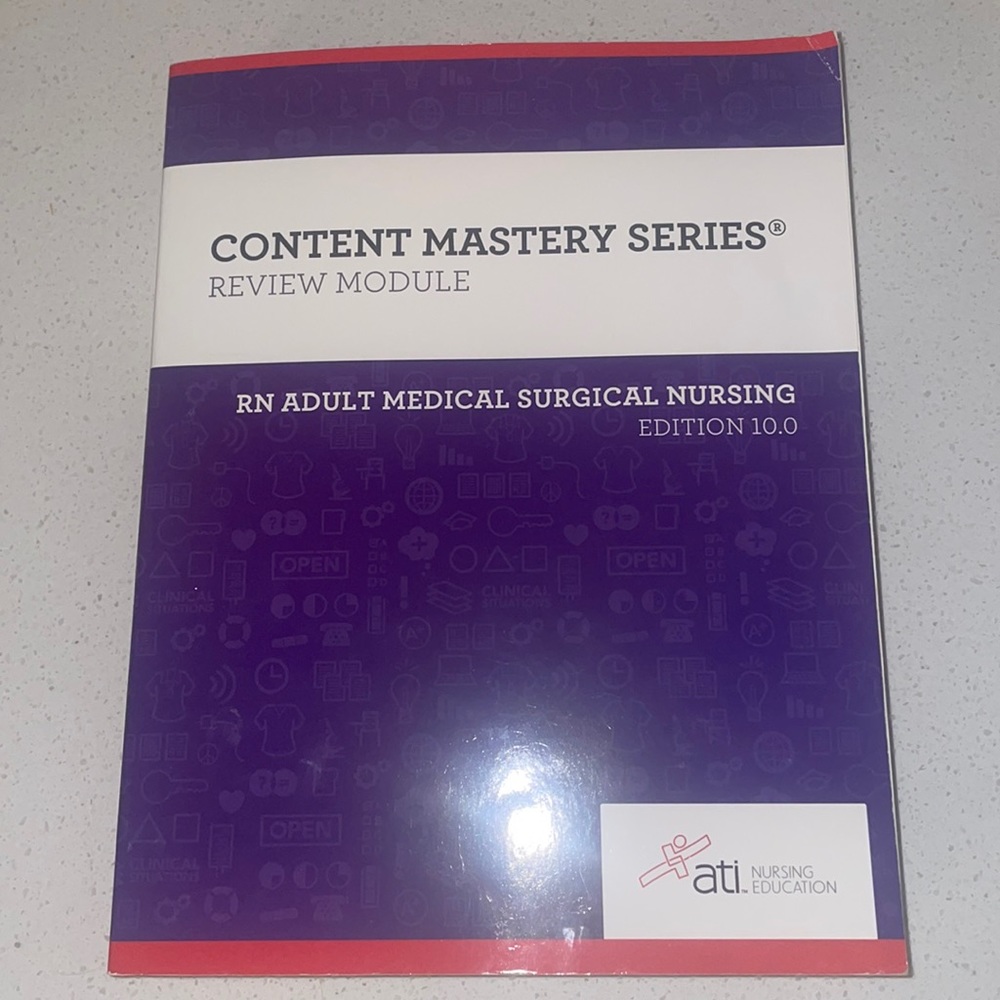 ATI Content Mastery Series Books: 6 Included